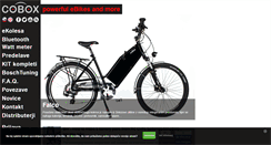 Desktop Screenshot of cobox-ebikes.com